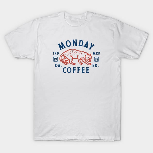 Monday T-Shirt by Megflags